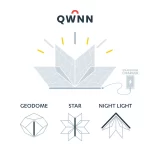 QWNN™ – Solar Lantern and Phone Charging Power Bank - Image 8