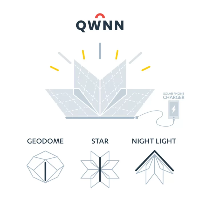 QWNN™ – Solar Lantern and Phone Charging Power Bank - Image 8
