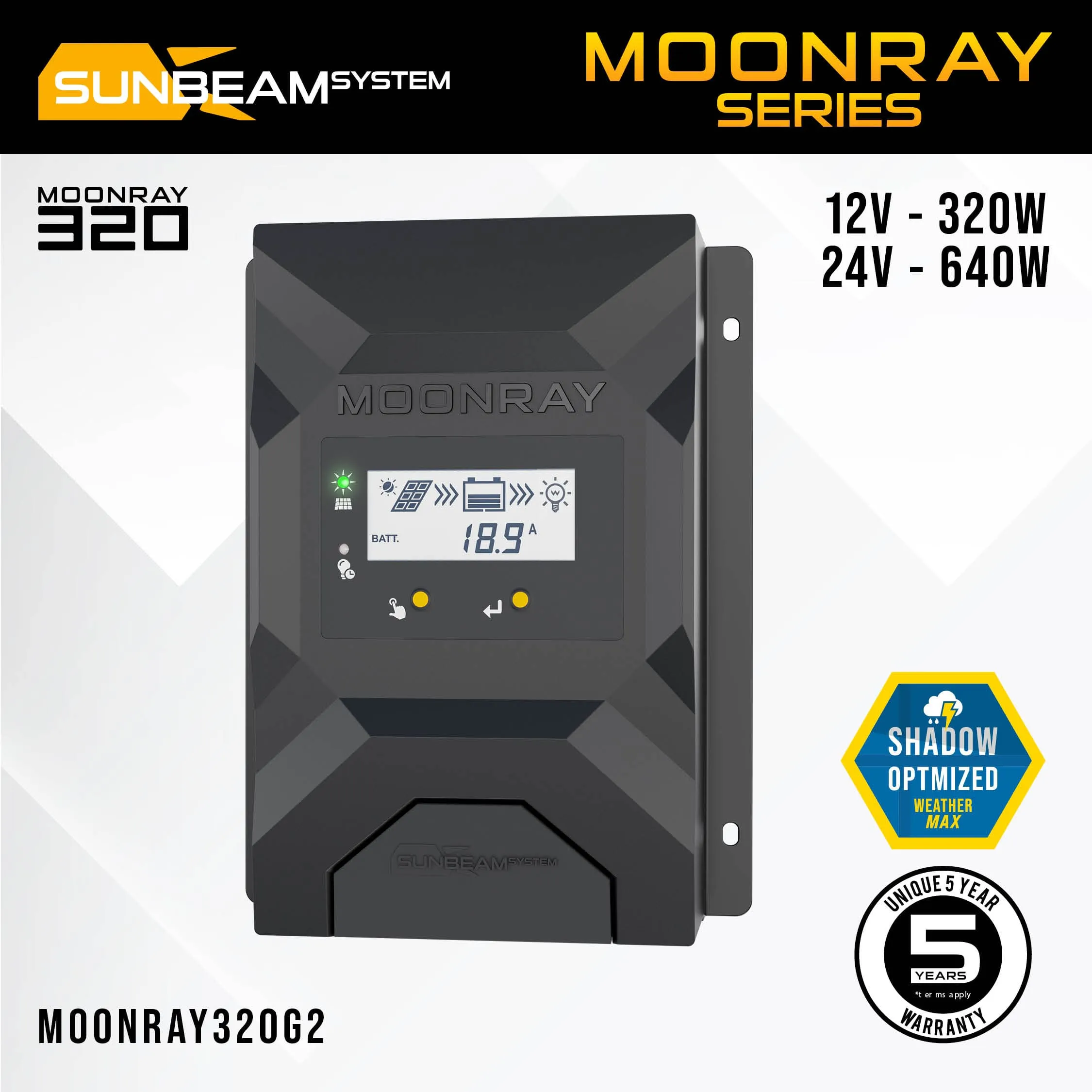 SUNBEAMsystem-MoonRay320-MoonRay-320W-MPPT-_COVER Moonray 320 Gen2 WeatherMAX - Image 1