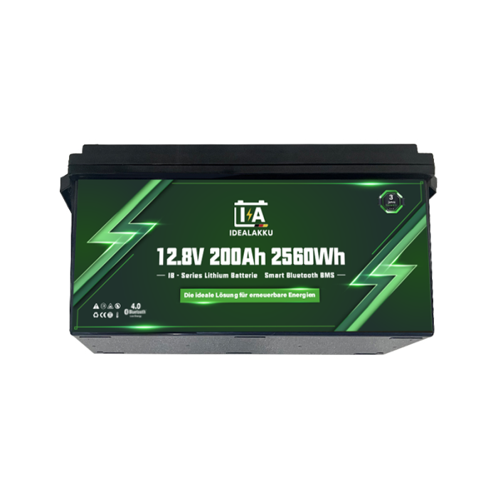 Ideal battery IB SERIES lithium battery LiFePO4 12V 200Ah PRO Smart BMS with Bluetooth - Image 6