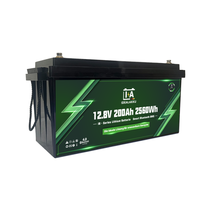 Ideal battery IB SERIES lithium battery LiFePO4 12V 200Ah PRO Smart BMS with Bluetooth - Image 7