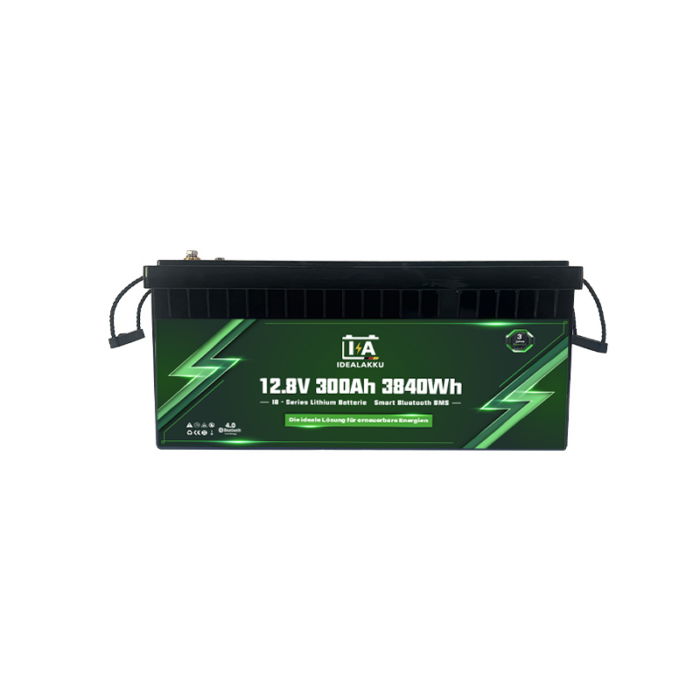 Idealakku IB-Series LiFePO4 battery 12 V 300 Ah with Smart-BMS and Bluetooth - Image 2