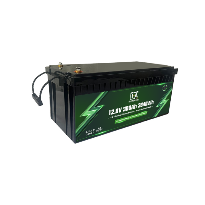 Idealakku IB-Series LiFePO4 battery 12 V 300 Ah with Smart-BMS and Bluetooth - Image 3