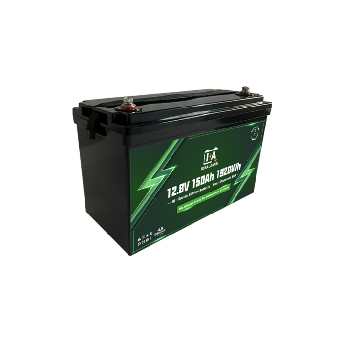 Idealakku IB-Series LiFePO4 battery 12 V 150 Ah with Smart-BMS, Bluetooth and heating - Image 4