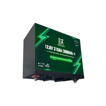 Idealakku Lithium Battery 310Ah 12V LiFePO4 Underseat Smart BMS Bluetooth Heating