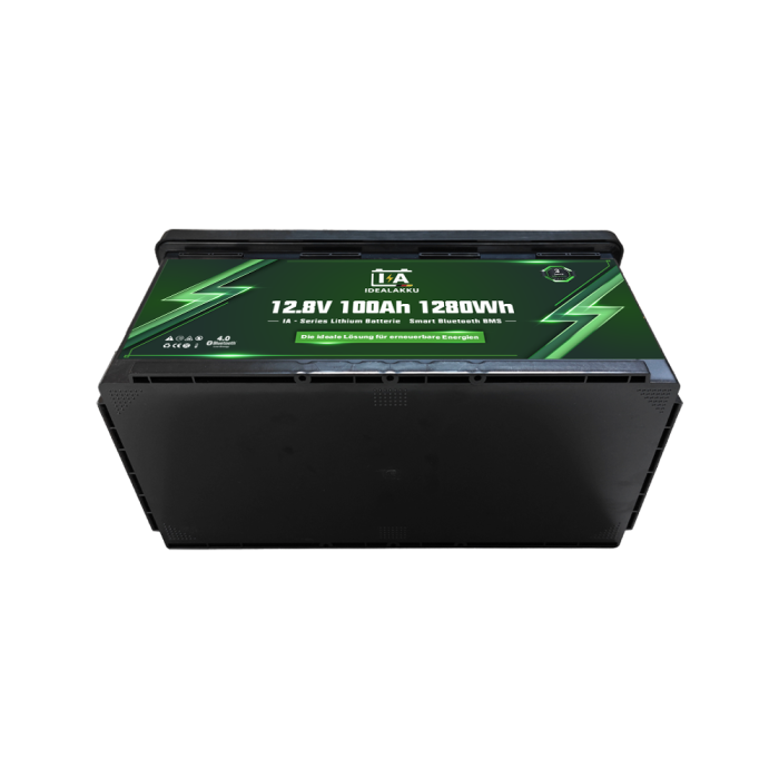 Idealakku IA SERIES Lithium Battery LiFePO4 12V 100Ah Smart BMS with Bluetooth Motorhome Underseat Battery - Image 8