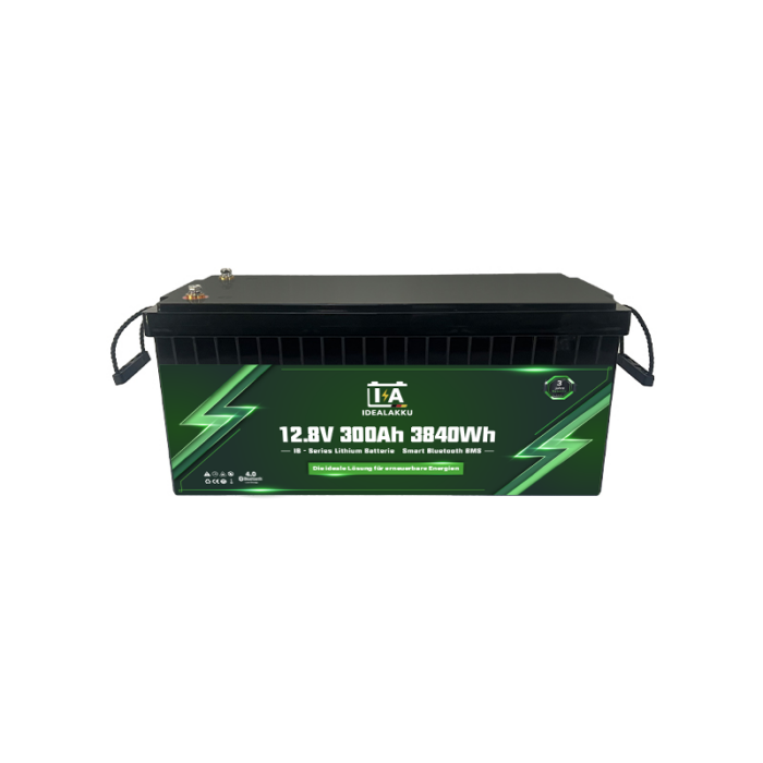 Idealakku IB-Series LiFePO4 battery 12 V 300 Ah with Smart-BMS and Bluetooth - Image 7
