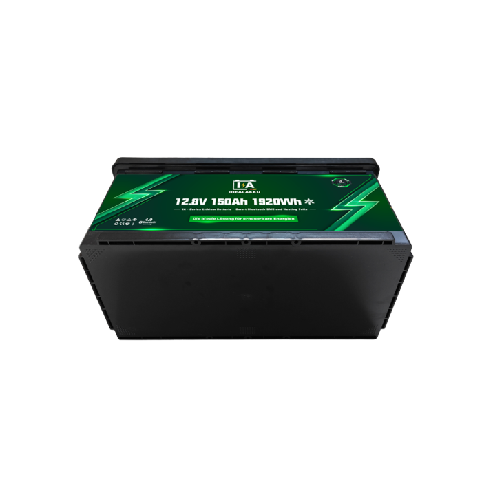 Idealakku IA SERIES Lithium Battery LiFePO4 12V 150Ah Smart BMS with Bluetooth Motorhome Underseat Battery with Heating - Image 8