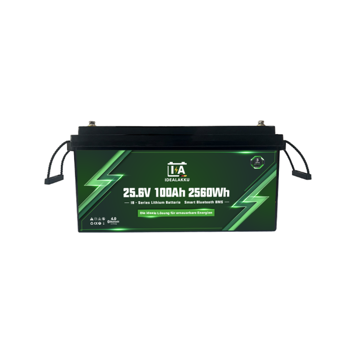 IB Lithium Battery 25.6V 100Ah PRO 2560Wh LiFePO4 Smart BMS With Bluetooth - Image 2