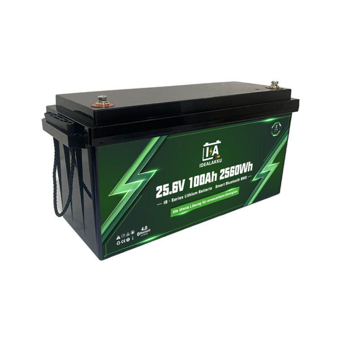 IB Lithium Battery 25.6V 100Ah PRO 2560Wh LiFePO4 Smart BMS With Bluetooth - Image 3