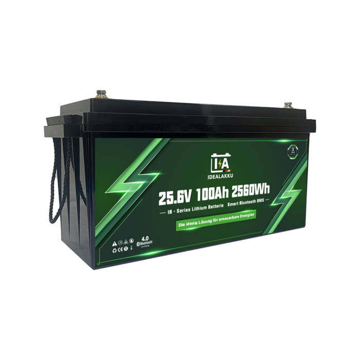 IB Lithium Battery 25.6V 100Ah PRO 2560Wh LiFePO4 Smart BMS With Bluetooth - Image 6