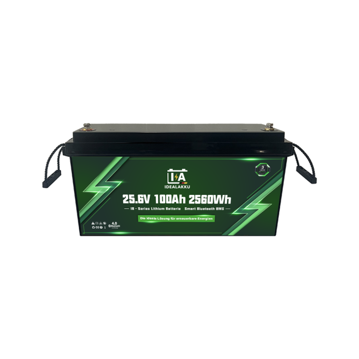 IB Lithium Battery 25.6V 100Ah PRO 2560Wh LiFePO4 Smart BMS With Bluetooth - Image 8