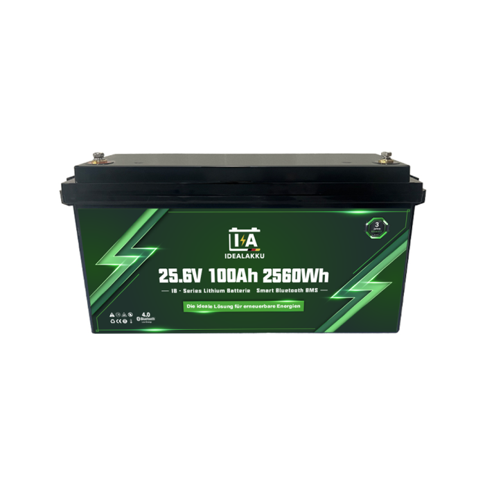 IB Lithium Battery 25.6V 100Ah PRO 2560Wh LiFePO4 Smart BMS With Bluetooth - Image 9