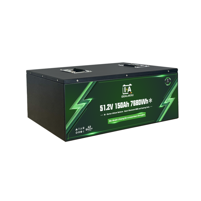 Lithium Battery 48V 150Ah 7680Wh LiFePO4 Smart BMS With Bluetooth - Image 2