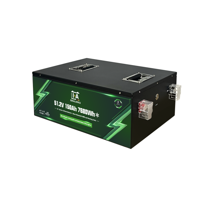 IB-48-150H-2 Lithium Battery 48V 150Ah 7680Wh LiFePO4 Smart BMS With Bluetooth - Image 1