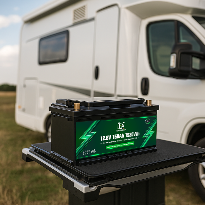 Idealakku IA SERIES Lithium Battery LiFePO4 12V 100Ah Smart BMS with Bluetooth Motorhome Underseat Battery - Image 11