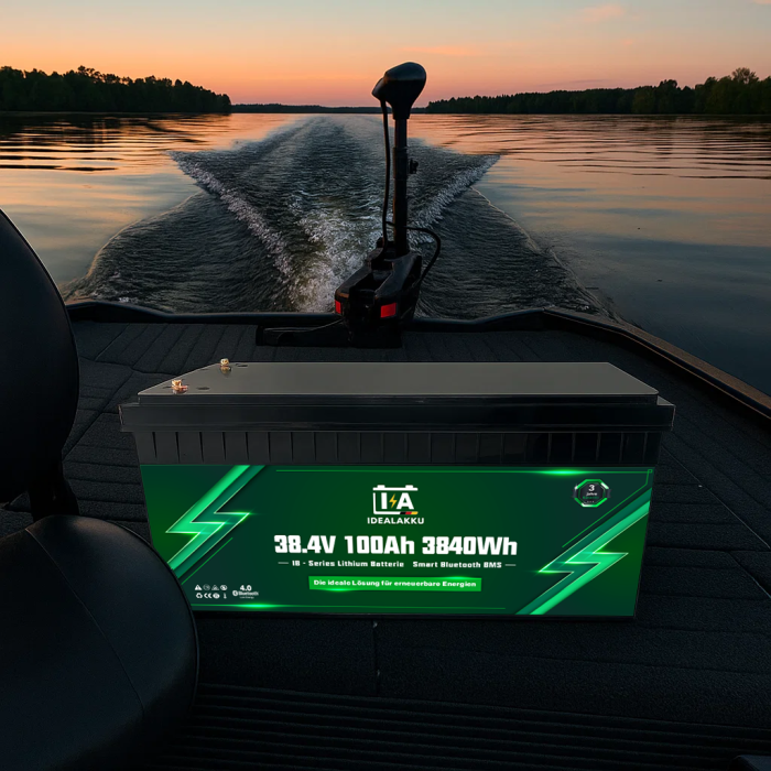 Idealakku IA SERIES Lithium Battery LiFePO4 12V 100Ah Smart BMS with Bluetooth Motorhome Underseat Battery - Image 10