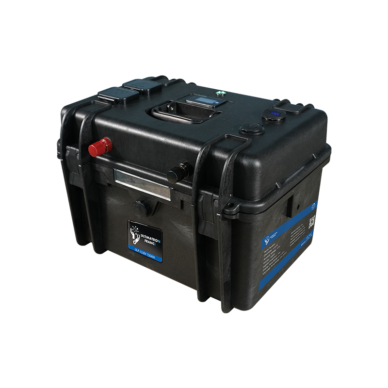 1 Ultimatron Waterproof Lithium Suitcase Battery 12.8V 150Ah 1920Wh LiFePO4 Smart BMS with Bluetooth - Image 1