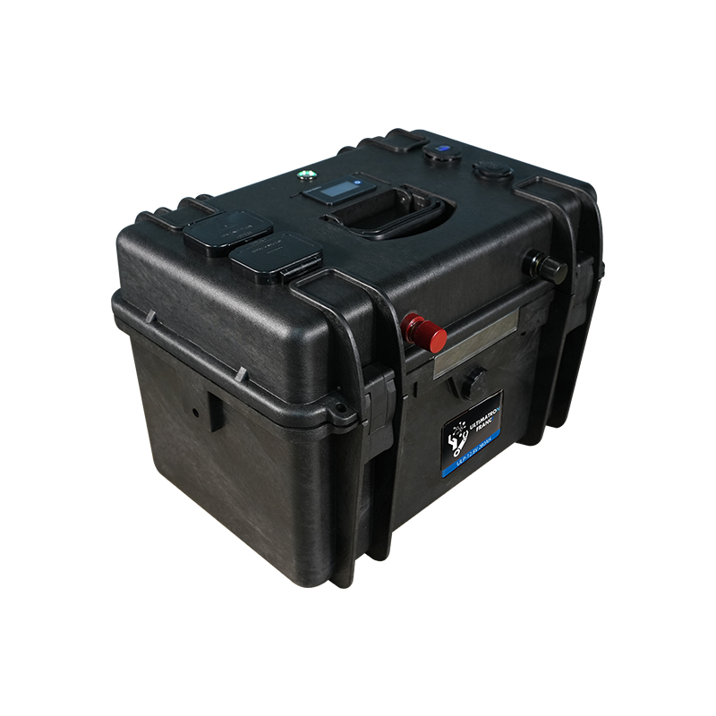 2 Ultimatron Waterproof Lithium Suitcase Battery 12.8V 280Ah 3584Wh LiFePO4 Smart BMS with Bluetooth - Image 1