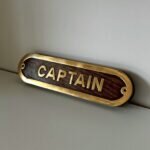 Decorative plaque "Captain"